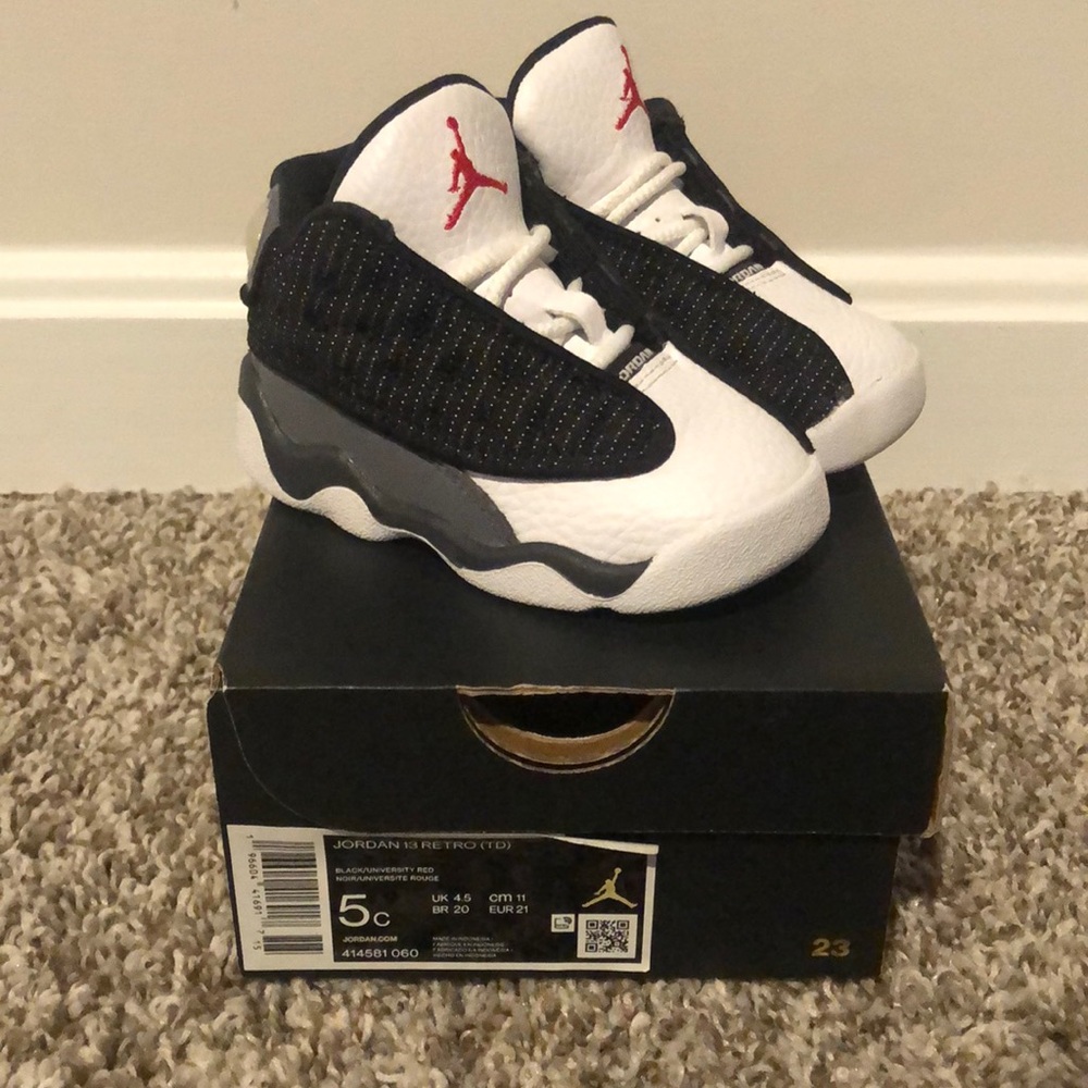 2023 Air Jordan 13 Retro (TD) “Black Flint”
